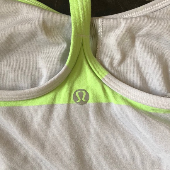 Lululemon striped Power Y tank - Picture 3 of 3